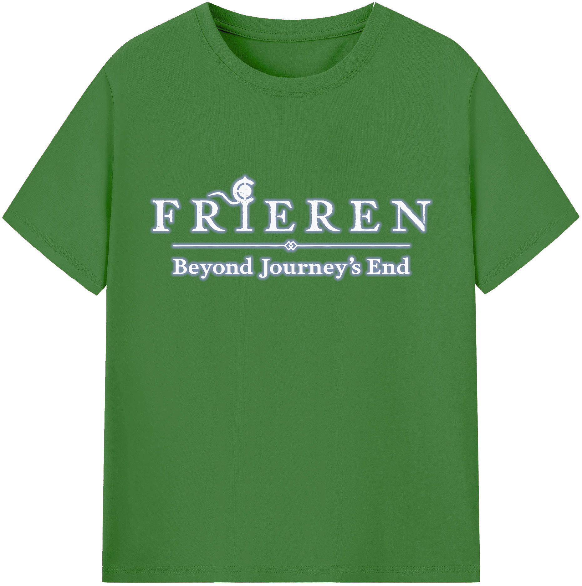 （画像用） 葬送のフリーレン Frieren レディースカジュアルプリントTシャツ（綿100％）